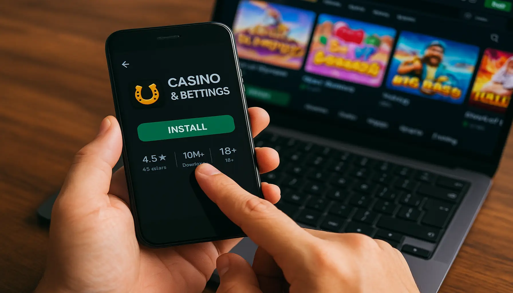 Baixar o 55LUCK Cassino App