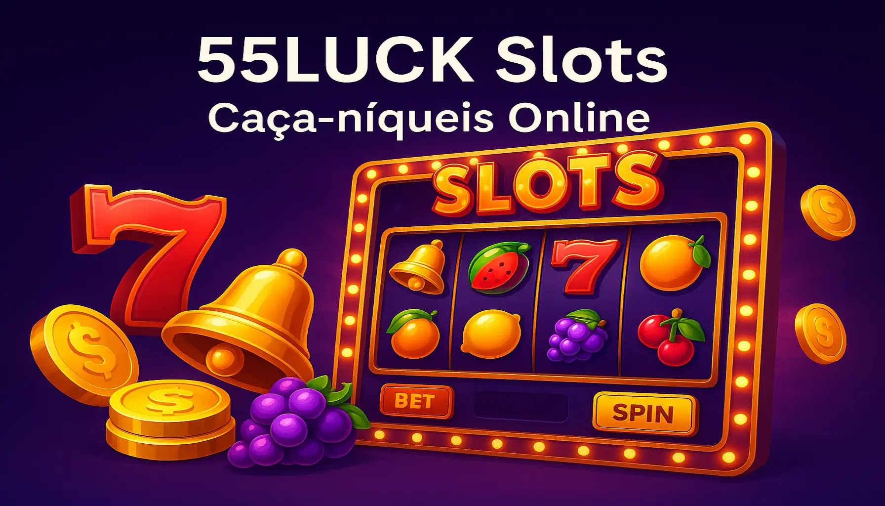 Explore o mundo das slot machines no 55LUCK Casino